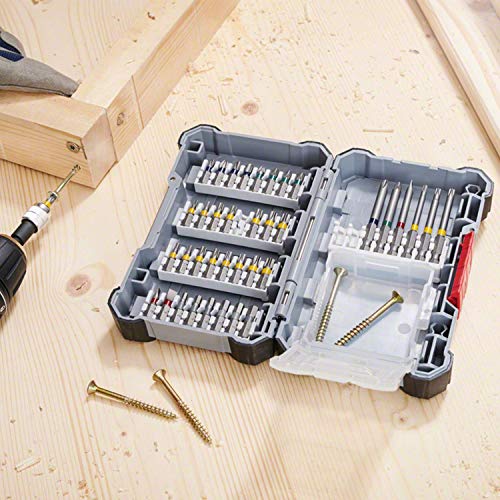 Bosch Professional Herramientas para atornillar Pick and Click, Puntas resistentes, Con portapuntas universal, 40 Piezas Bosch Professional Herramientas para atornillar Pick and Click, Puntas resistentes, Con portapuntas universal, 40 Piezas