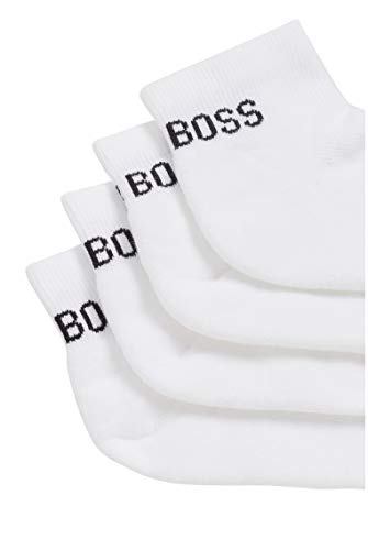 BOSS AS Sport CC Calcetines, Blanco (White 100), 43/46 (Talla del fabricante: 43-46) (Pack de 2) para Hombre