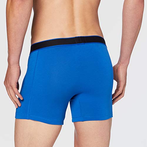 BOSS Boxer Brief 24 Logo Boxeador, Azul brillante431, XL para Hombre