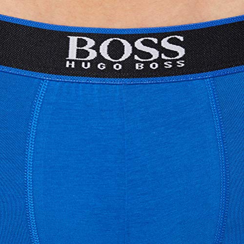 BOSS Boxer Brief 24 Logo Boxeador, Azul brillante431, XL para Hombre