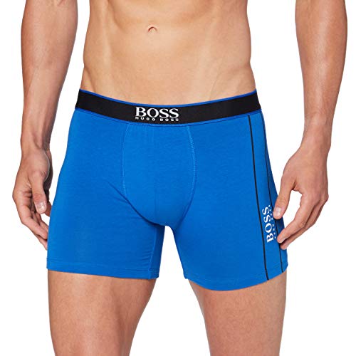 BOSS Boxer Brief 24 Logo Boxeador, Azul brillante431, XL para Hombre