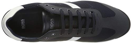 BOSS Glaze_lowp_mewt, Zapatillas Hombre, Azul (Navy 401), 40 EU BOSS Glaze_lowp_mewt, Zapatillas Hombre, Azul (Navy 401), 40 EU