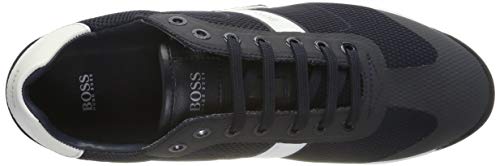 BOSS Glaze_lowp_mewt, Zapatillas Hombre, Azul (Navy 401), 40 EU