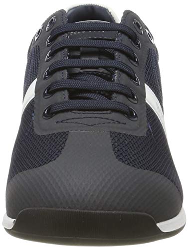 BOSS Glaze_lowp_mewt, Zapatillas Hombre, Azul (Navy 401), 40 EU