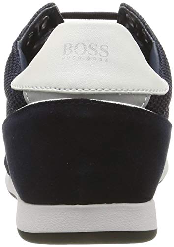 BOSS Glaze_lowp_mewt, Zapatillas Hombre, Azul (Navy 401), 40 EU