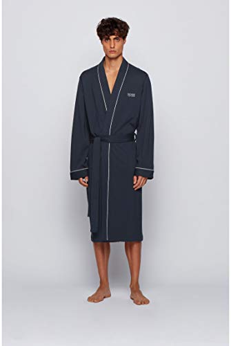 BOSS Kimono BM Albornoz, Azul (Dark Blue 403), S para Hombre BOSS Kimono BM Albornoz, Azul (Dark Blue 403), S para Hombre