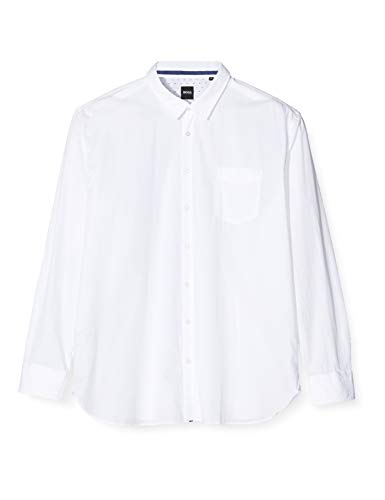 BOSS Magneton_1 Camisa, Blanco (White 100), X-Large para Hombre