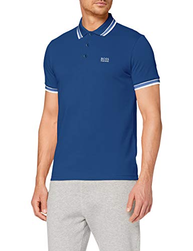BOSS Paddy Camiseta polo, Azul Brillante (437), XXL para Hombre