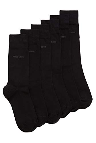 BOSS RS Uni SP CC Calcetines, Negro (Black 001), 43/46 (Pack de 3) para Hombre BOSS RS Uni SP CC Calcetines, Negro (Black 001), 43/46 (Pack de 3) para Hombre