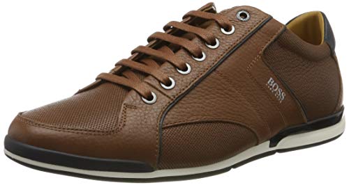 BOSS Saturn_lowp_tbpf1, Zapatillas Hombre, Marrón (Medium Brown 212), 43 EU BOSS Saturn_lowp_tbpf1, Zapatillas Hombre, Marrón (Medium Brown 212), 43 EU