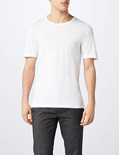 BOSS T-Shirt RN 3p Co Camiseta para Hombre, Blanco (White 100), Medium, pack de 3