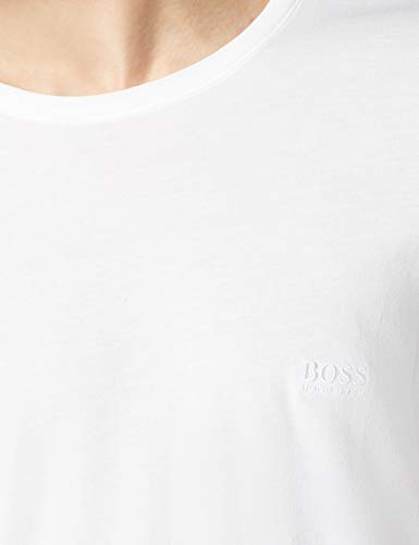 BOSS T-Shirt RN 3p Co Camiseta para Hombre, Blanco (White 100), Medium, pack de 3 BOSS T-Shirt RN 3p Co Camiseta para Hombre, Blanco (White 100), Medium, pack de 3