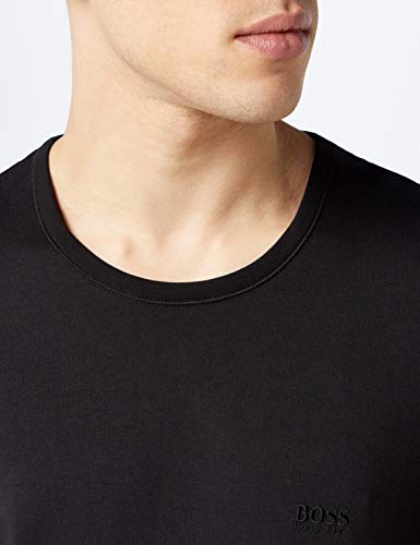 BOSS T-Shirt RN 3p Co Camiseta para Hombre, Negro (Black), Medium, pack de 3