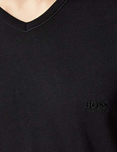 BOSS T-shirt VN 3P CO Camiseta, Negro (Black 1), Large (Pack de 3) para Hombre