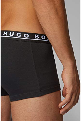 BOSS Trunk CO/EL Bóxer, Negro (Black 001), Medium (Pack de 3) para Hombre BOSS Trunk CO/EL Bóxer, Negro (Black 001), Medium (Pack de 3) para Hombre