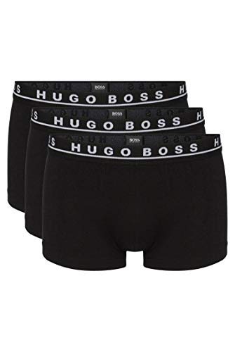 BOSS Trunk CO/EL Bóxer, Negro (Black 001), Medium (Pack de 3) para Hombre BOSS Trunk CO/EL Bóxer, Negro (Black 001), Medium (Pack de 3) para Hombre