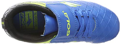Botas de fútbol con tacos para césped artificial Gola Activo5 para niños, color Azul, talla 25 EU