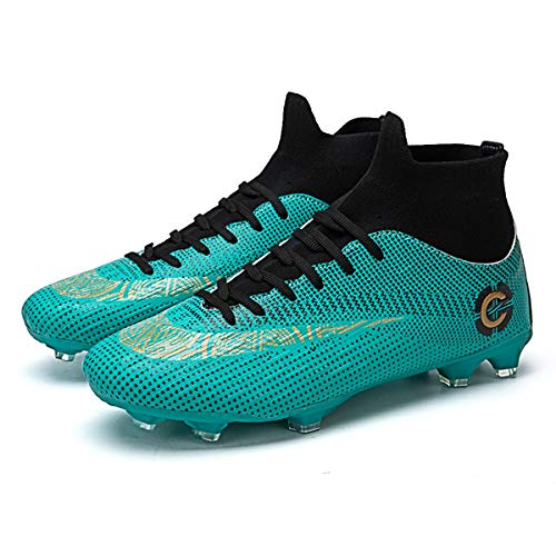 Botas de Fútbol para Hombre Spike Zapatillas de Fútbol Profesionales Atletismo Training Zapatos de Fútbol