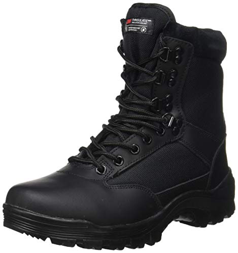 Botas Mil-Tec Tactical con cremallera YKK, para trekking, de montaña, disponible en varios modelos, color, talla 38/ UK 5 Botas Mil-Tec Tactical con cremallera YKK, para trekking, de montaña, disponible en varios modelos, color, talla 38/ UK 5