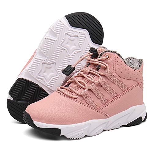 Botas Niños Botas de Senderismo para Niña Botas de Nieve Zapatos de Algodón Impermeable Bota de Invierno Zapatillas Calientes Zapatos de Deporte 31EU=Fabricante:32 Rosa Botas Niños Botas de Senderismo para Niña Botas de Nieve Zapatos de Algodón Impermeable Bota de Invierno Zapatillas Calientes Zapatos de Deporte 31EU=Fabricante:32 Rosa