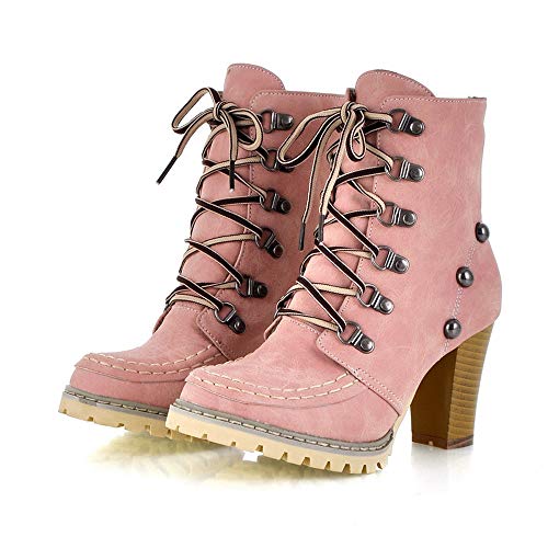 Botas tacón Altas Ancho Grueso Mujer Invierno 2018 PAOLIAN Botas Militares cuña con Cordones Botas Vaqueras caña Media Biker Señora Zapatos Cuero y sintético Piel Calzado Otoño Botas tacón Altas Ancho Grueso Mujer Invierno 2018 PAOLIAN Botas Militares cuña con Cordones Botas Vaqueras caña Media Biker Señora Zapatos Cuero y sintético Piel Calzado Otoño