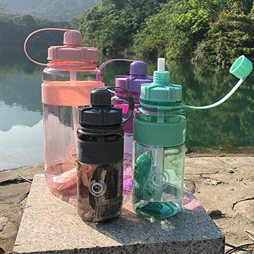 Botella de Agua para Deportes de Fitness al Aire Libre Botella de Agua para Bicicleta de montaña portátil de Gran Capacidad - Verde, 1500 ml Botella de Agua para Deportes de Fitness al Aire Libre Botella de Agua para Bicicleta de montaña portátil de Gran Capacidad - Verde, 1500 ml