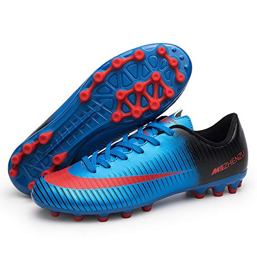 BOTEMAN Botas de Fútbol para Hombre Spike Zapatos de Fútbol Aire Libre Profesionales Atletismo Deporte Zapatillas de Fútbol Training