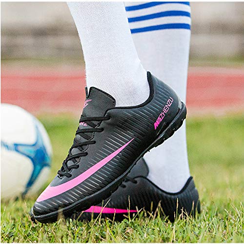 BOTEMAN Botas de Fútbol para Hombre Spike Zapatos de Fútbol Aire Libre Profesionales Atletismo Deporte Zapatillas de Fútbol Training