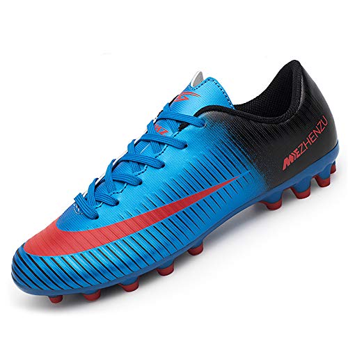 BOTEMAN Botas de Fútbol para Hombre Spike Zapatos de Fútbol Aire Libre Profesionales Atletismo Deporte Zapatillas de Fútbol Training