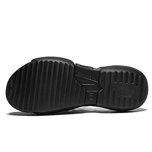 BOTEMAN Unisex Zuecos Zapatillas de Playa Piscina Respirable Ahueca hacia Fuera Las Sanitarios Goma Verano de Trabajo Sandalias