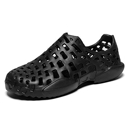 BOTEMAN Unisex Zuecos Zapatillas de Playa Piscina Respirable Ahueca hacia Fuera Las Sanitarios Goma Verano de Trabajo Sandalias