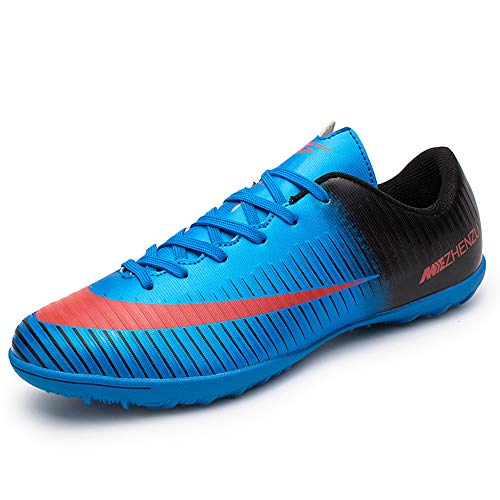 BOTEMAN Zapatillas de Fútbol Hombre Profesionales Zapatos de fútbol Spike Aire Libre Atletismo Zapatos de Entrenamiento Botas de Fútbol Juvenil