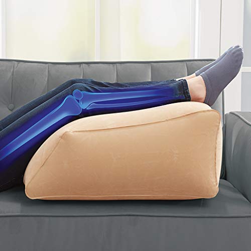 BOTOPRO - Leg Ramp, Almohada Hinchable para Reposo de Pies y Piernas. Incluye Inflador de Doble acción - Anunciado en TV