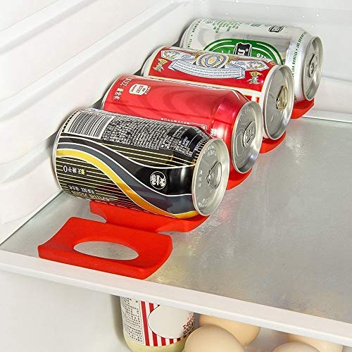 (Bottle Mats) - Prochive Silicone Beer Cola Wine Bottle Mats, Water Bottles & Food Cans Rack Holder Stack, Perfect Kitchen Cabinet And Fridge Stack Storage, Bottles Cans Fridge Organiser, 1 Pcs, Red (Bottle Mats) - Prochive Silicone Beer Cola Wine Bottle Mats, Water Bottles & Food Cans Rack Holder Stack, Perfect Kitchen Cabinet And Fridge Stack Storage, Bottles Cans Fridge Organiser, 1 Pcs, Red
