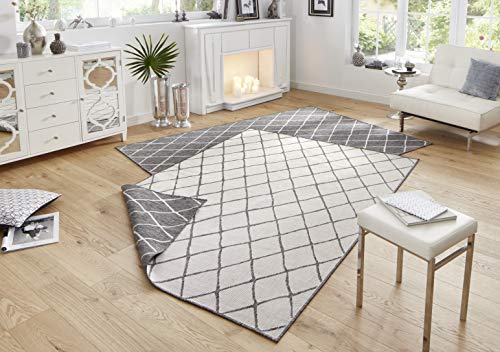 bougari Modern Rug Malaga 103118 - Alfombra (200 x 290 cm), Color Gris