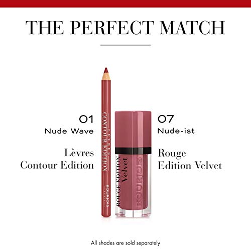 Bourjois Contour Edition Perfilador de Labios Tono 01 Nude wave - 4 gr. Bourjois Contour Edition Perfilador de Labios Tono 01 Nude wave - 4 gr.