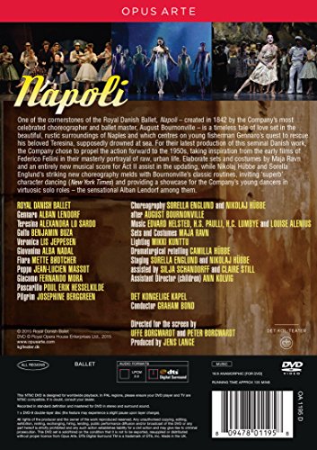 Bournonville: Napoli (Kopenhagen, 2014) [DVD]