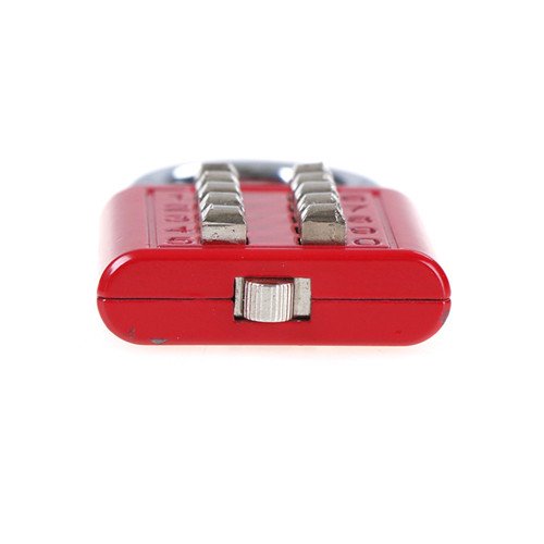 Bouton combinaison cadenas de sécurité serrure numérique valise coffre à bagages porte tiroir boîte outils bricolage 10 chiffres, mécanisme verrouillage 5 positions rouge mécanismes clé aveugle