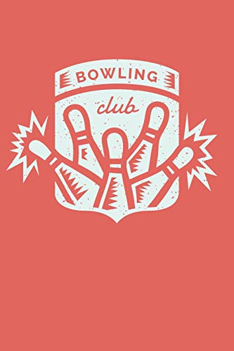 Bowling Club: 6x9 Graph Paper Notebook, 120 pages [Idioma Inglés]