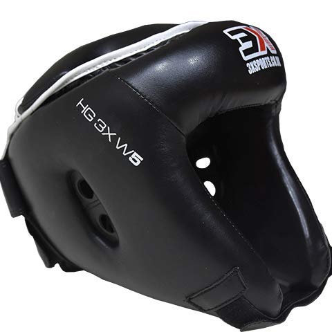 Boxeo Jefe De Guardia Cara Descubierta Cuero Liani Sombrero MMA Casco De Combate Lucha Protector Cabeza De Karate Protección Muay Thai Protector Facial Taekwondo Kickboxing Krav Maga Artes Marciales Boxeo Jefe De Guardia Cara Descubierta Cuero Liani Sombrero MMA Casco De Combate Lucha Protector Cabeza De Karate Protección Muay Thai Protector Facial Taekwondo Kickboxing Krav Maga Artes Marciales