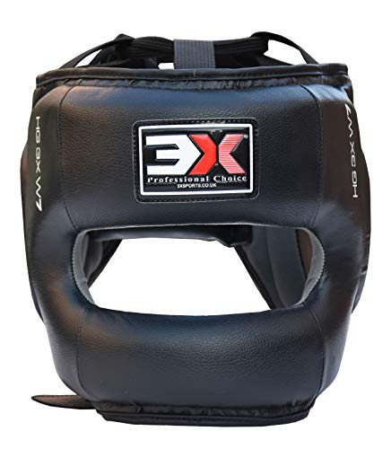 Boxeo Sombrero MMA Cara Completa Protector De Karate Cuero Muay Thai Jefe De Guardia UFC Luchando Artes Marciales Casco De Combate Formación Proteccion Kickboxing Protector De Cabeza De Taekwondo