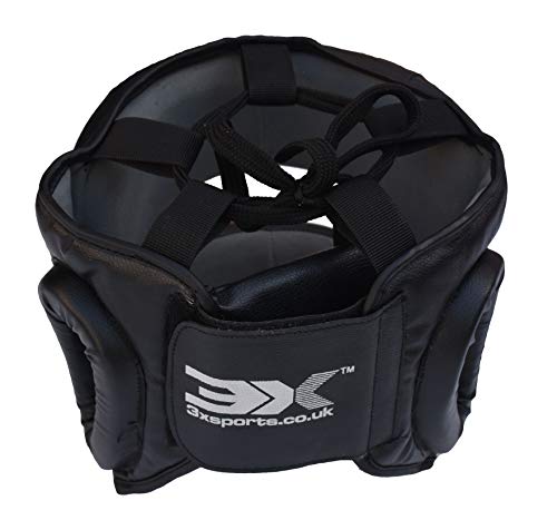 Boxeo Sombrero MMA Cara Completa Protector De Karate Cuero Muay Thai Jefe De Guardia UFC Luchando Artes Marciales Casco De Combate Formación Proteccion Kickboxing Protector De Cabeza De Taekwondo