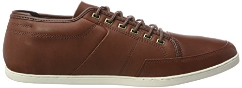 Boxfresh Sparko ICN Lea RUS, Low-Top Hombre, marrón, 40 EU