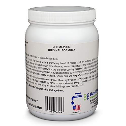 Boyd Enterprises ABE16744 Chemipure Grande Filtro Media, 40 onzas Boyd Enterprises ABE16744 Chemipure Grande Filtro Media, 40 onzas