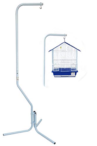 BPS Pie de Gancho para Colgar la Jaula Soporte para Jaula de Pájaros Loro 3 Modelos Elegir (Abierto: 161x60 cm) BPS-1173 BPS Pie de Gancho para Colgar la Jaula Soporte para Jaula de Pájaros Loro 3 Modelos Elegir (Abierto: 161x60 cm) BPS-1173