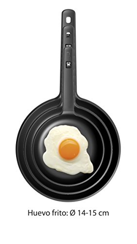 BRA Premiere- Set de 3 sartenes, aluminio fundido antiadherente, aptas para todo tipo de cocinas, incluido inducción, 18, 22 y 26 cm BRA Premiere- Set de 3 sartenes, aluminio fundido antiadherente, aptas para todo tipo de cocinas, incluido inducción, 18, 22 y 26 cm