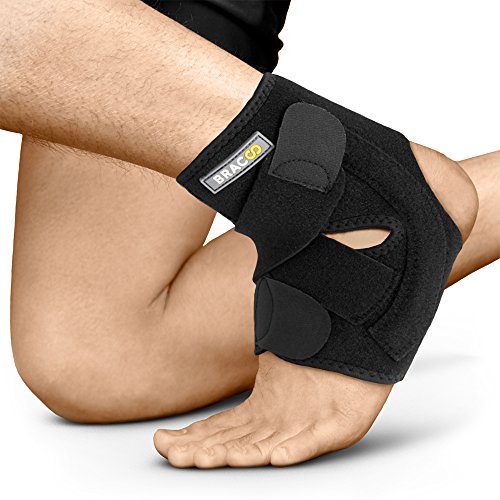 Bracoo FP30 I Tobillera Neopreno Ajustable con Estabilizadores Laterales, Transpirable, Rehabilitación Lesiones, Tobillo Derecho e Izquierdo, Hombre, Mujer, 1Unidad por Pack, Talla S-M Bracoo FP30 I Tobillera Neopreno Ajustable con Estabilizadores Laterales, Transpirable, Rehabilitación Lesiones, Tobillo Derecho e Izquierdo, Hombre, Mujer, 1Unidad por Pack, Talla S-M