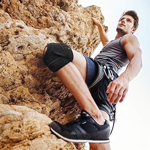 BRACOO KS10 Rodillera Ajustable en Neopreno, Menisco, Rótula Abierta, Ideal para Artritis, Rehabilitación y Prevención de Lesiones, Tendinitis, Hombre y Mujer, Talla Única, Negro BRACOO KS10 Rodillera Ajustable en Neopreno, Menisco, Rótula Abierta, Ideal para Artritis, Rehabilitación y Prevención de Lesiones, Tendinitis, Hombre y Mujer, Talla Única, Negro