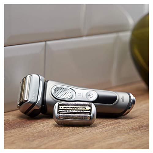 Braun 92B - Recambio/Repuesto para afeitadora eléctrica, compatible con las máquinas de afeitar Series 9, color negro