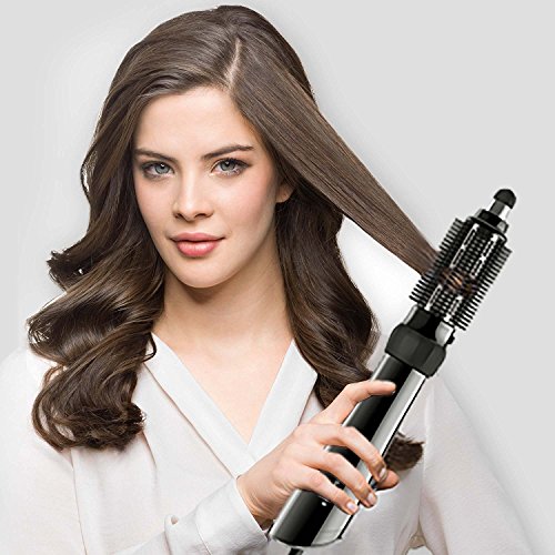 Braun Satin Hair 5 AS530 - Cepillo de pelo moldeador que seca, peina y refresca con el poder del vapor, rizador de pelo, color negro